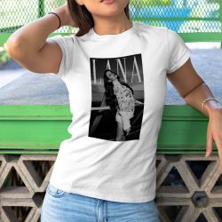 Lana Del Rey T-shirt Lana Pose BW T-shirt $15.95