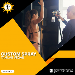 Custom Spray Tan Salon in Las Vegas
