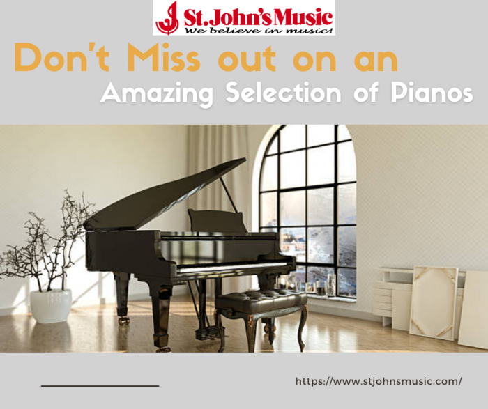Don’t Miss out on an Amazing Selection of Pianos