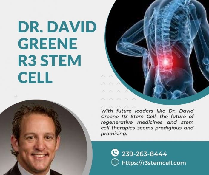 Dr. David Greene – r3 Stem Cell Therapy in the USA