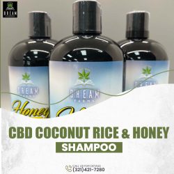 Shop For CBD Coconut Rice & Honey Shampoo