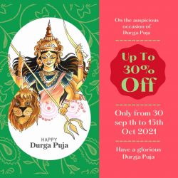 Best website design deals and offers on Durga pooja