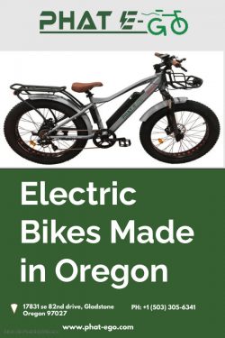 Electric Bikes Made in Oregon – Phat-Ego