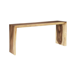Level up Your Home Interior With Wood Waterfall Console Table