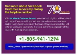 Find more about Facebook Customer Service by dialling the helpline number