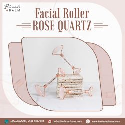 Facial Roller Rose Quartz
