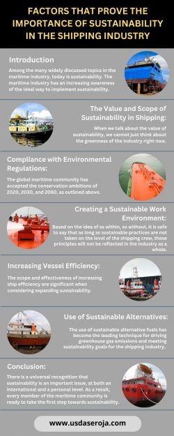 Factors That Prove the Importance of Sustainability in the Shipping Industry