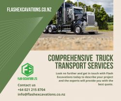 Contact the best Auckland Construction Company for civil works and truck hire