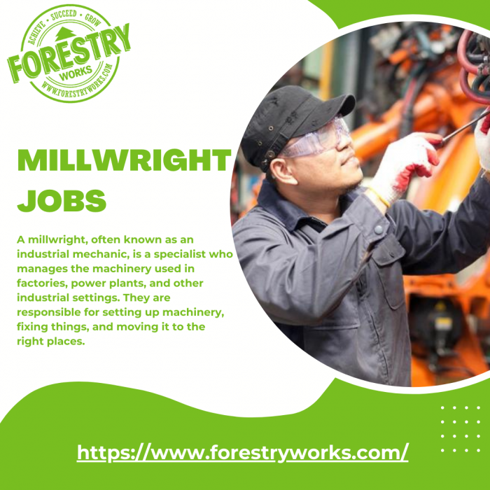Get the Right Millwright jobs With A Good Salary