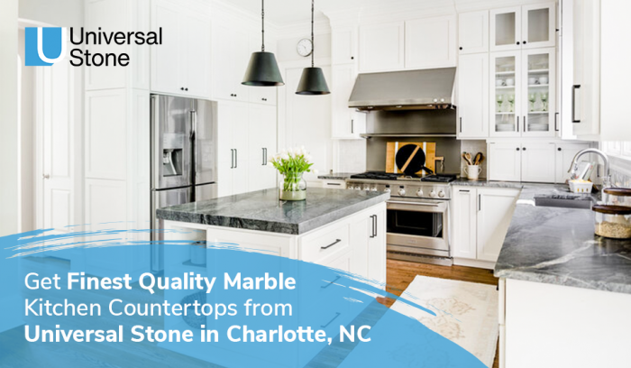 Get the Finest Quality Marble Countertops from Universal Stone in Charlotte, NC