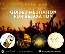 Guided meditation for relaxation