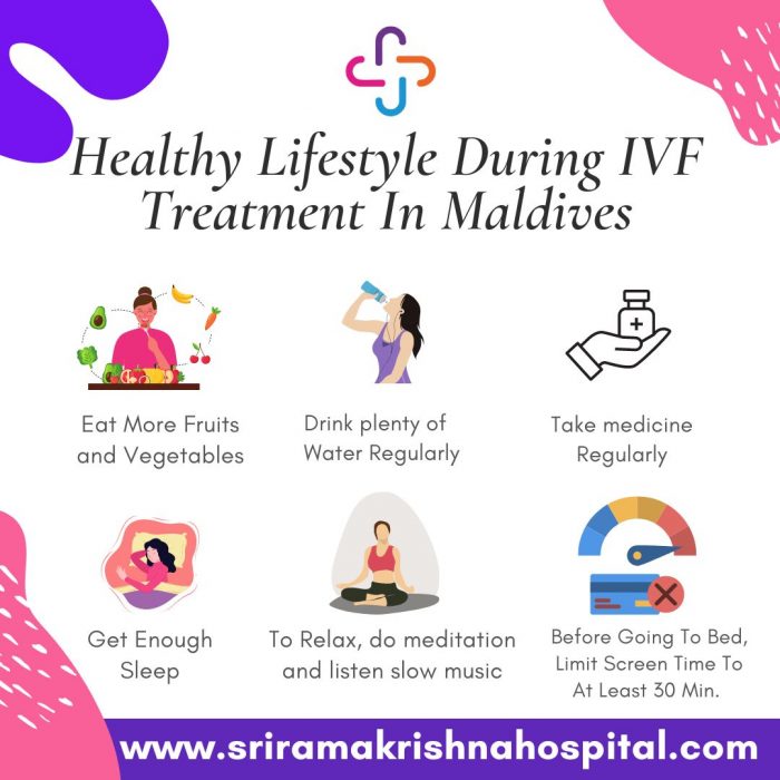 Healthy lifestyles during IVF treatments in Maldives