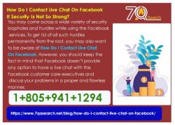How Do I Contact Live Chat On Facebook If Security Is Not So Strong?