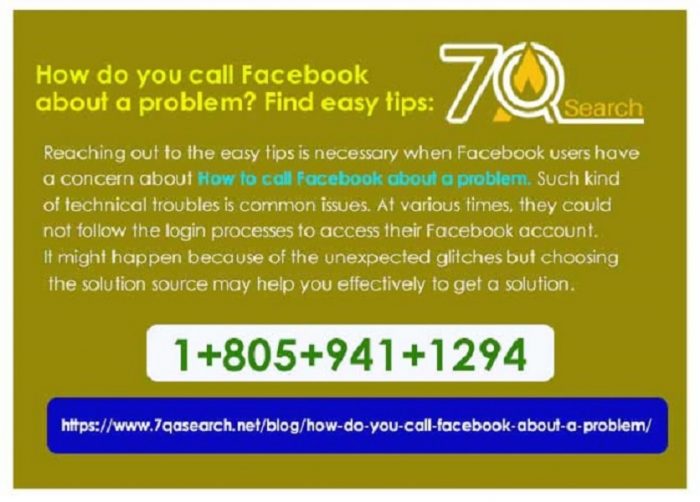 How do you call Facebook about a problem? Find easy tips: