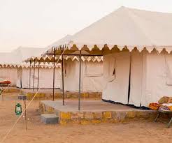 Stay in Deluxe tent camp in Jaisalmer with JCR Desert