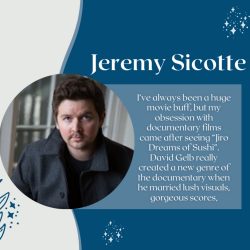 Jeremy Sicotte has Always Been a Huge Movie Buff