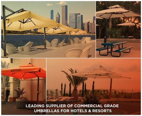 Leading Supplier of Commercial Grade Umbrellas for Hotels & Resorts