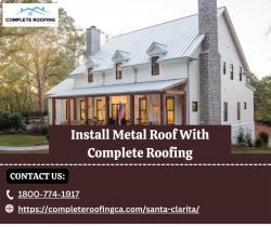 Install Metal Roof With Complete Roofing