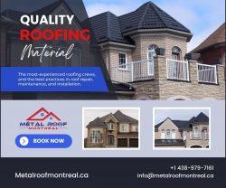 We are the best Steel Roof Installation Montreal servicing provider