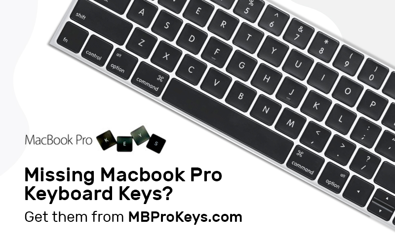 Missing Macbook Pro Keyboard Keys? Get them from MBProKeys.com