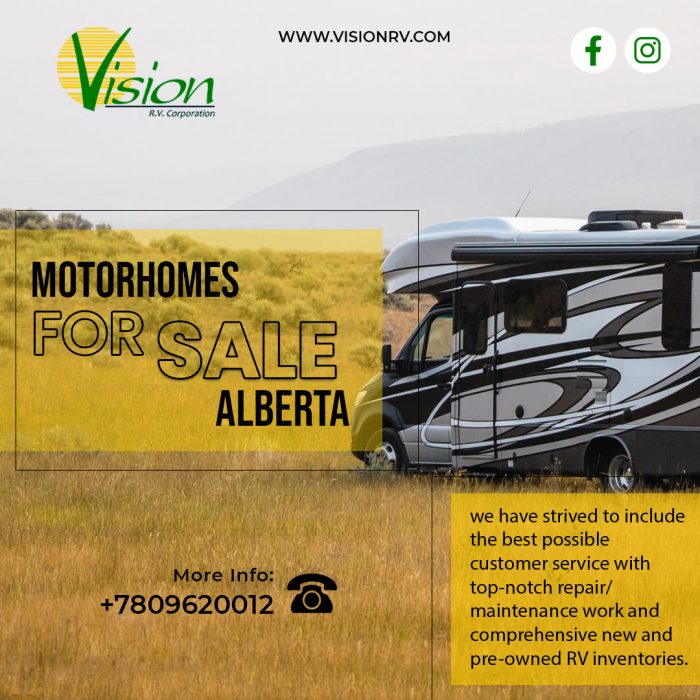 Choose Motorhomes for Sale Alberta