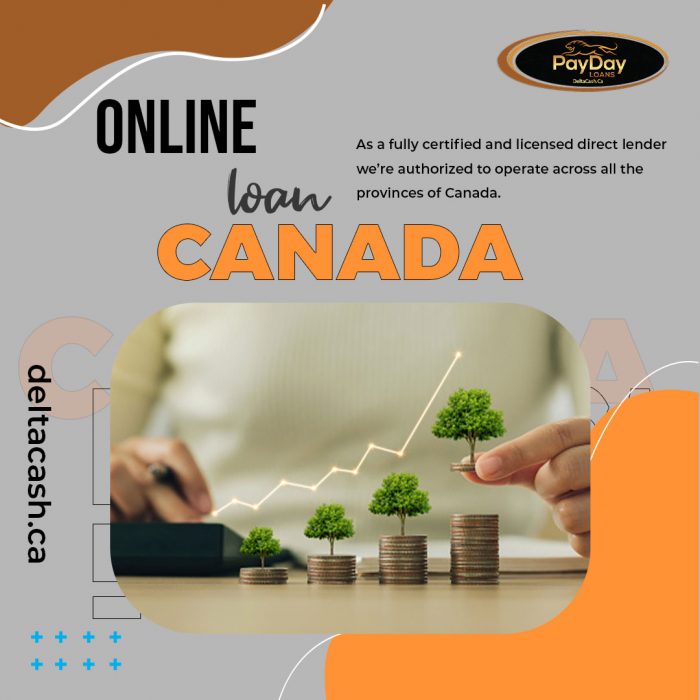 Grab Flexible Online Loans In Canada From Delta Cash To Cover All Your Needs!