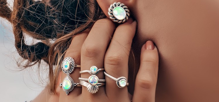 Buy October Birthstone Collection of Opal Jewelry