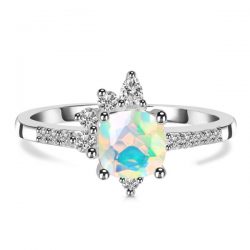 Opal Birthstone Ring At Sagacia Jewelry
