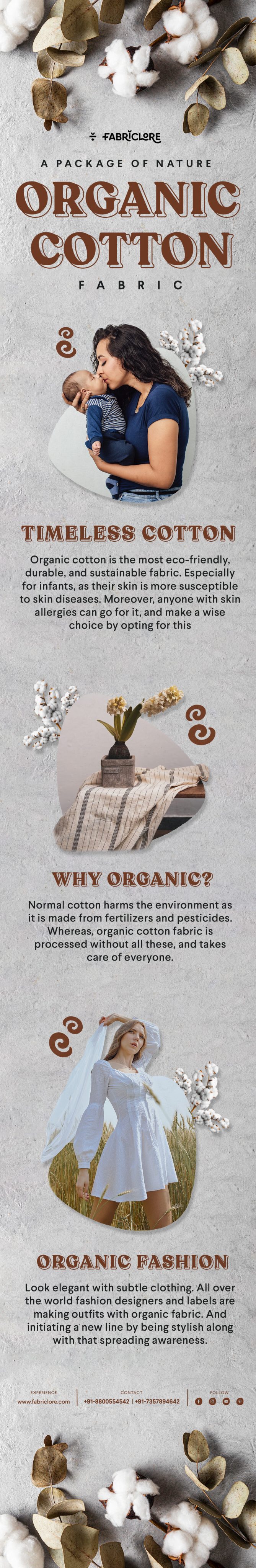 Fashionable Organic Cotton Fabrics Shopping UAE Dubai