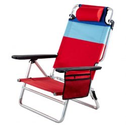 2018 Outdoor Beach Lounge Reclining Folding Chair