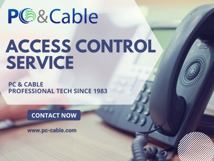 Pc & Cable Can Provide You with Proper Installation of the Access Control System