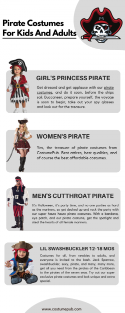 Pirate Costumes For Kids And Adults