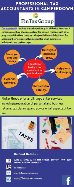 Professional Tax Accountants In Camperdown