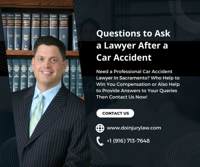 Questions to Ask a Lawyer After a Car Accident