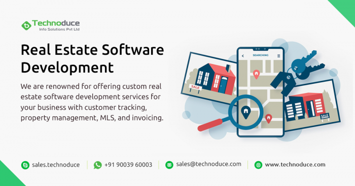 Real estate app development company | Technoduce`
