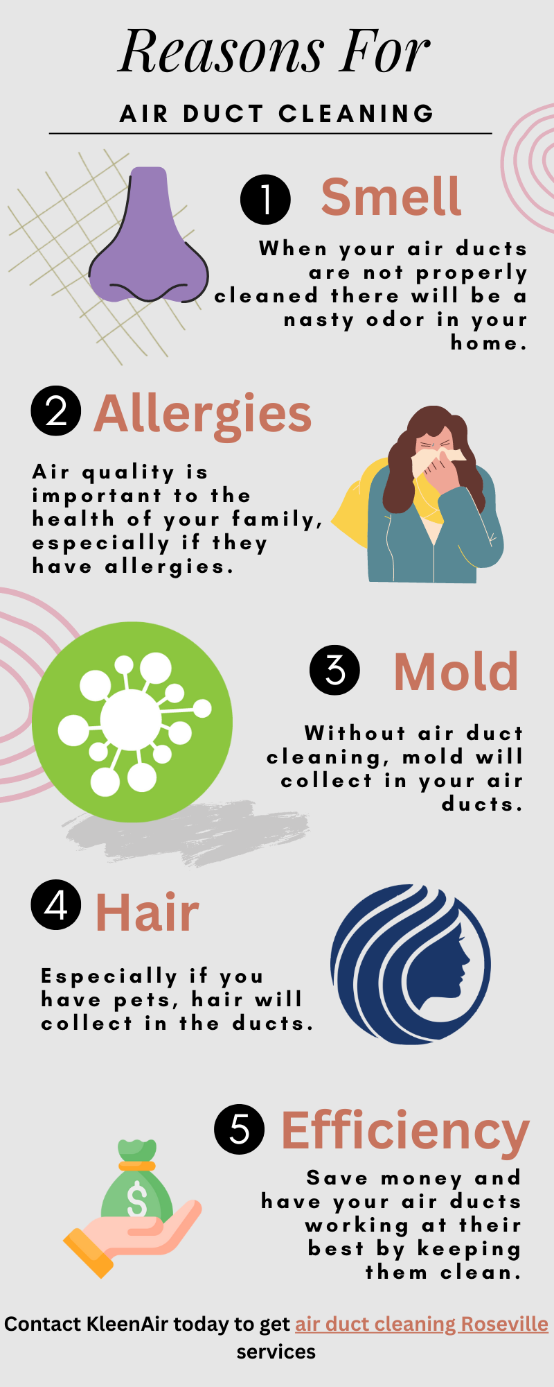 Reasons For Air Duct Cleaning