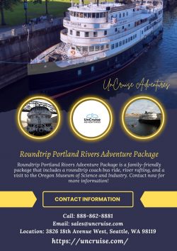 Round Trip Portland Rivers Adventure Package – Know More