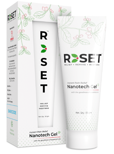 RESET Natural Pain Relief Gel for Body Pain