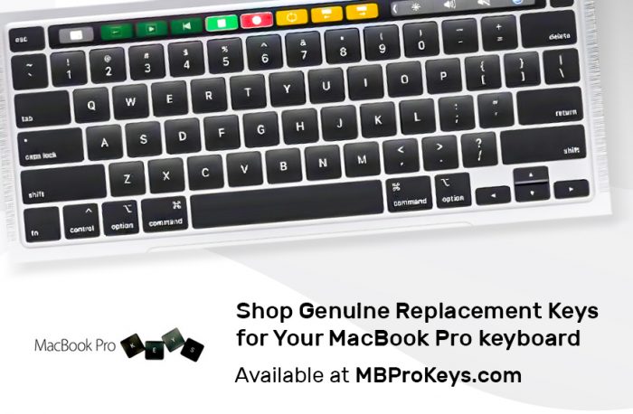 Shop Genuine Replacement Keys for Your MacBook Pro keyboard Available at MBProkeys.com
