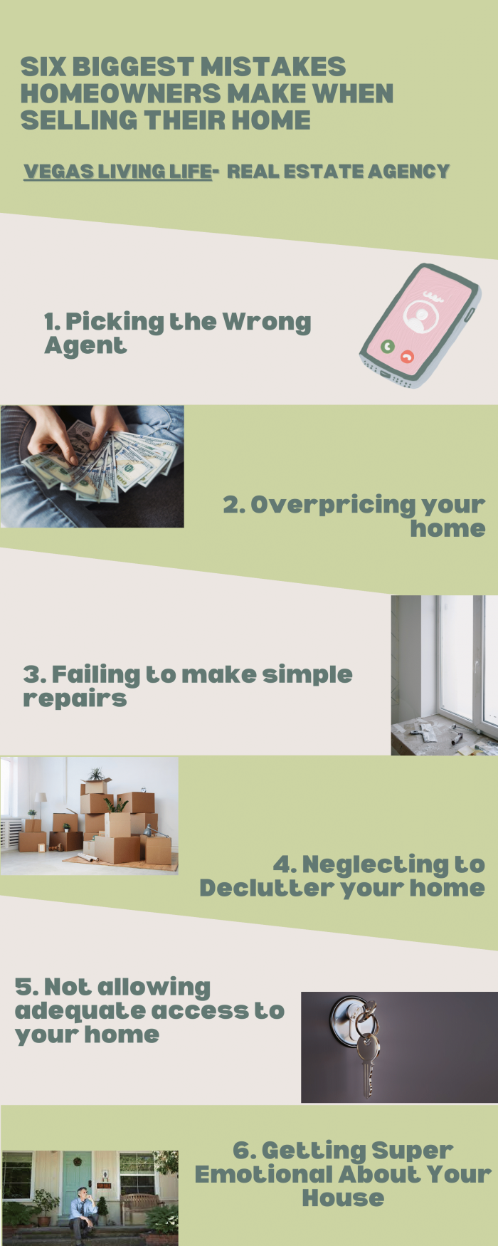 Six Biggest Mistakes Homeowners Make When Selling Their Home