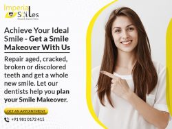 Smile Makeover in Gurgaon at Imperial Smiles Dental and Implant Clinic