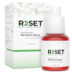 RESET Pain Relief Spray for Quick Pain Management Solution
