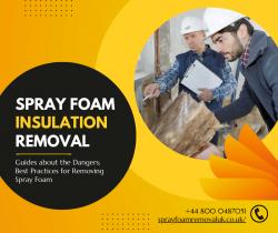 Get back your shiny and attractive home with the help of Spray Foam Insulation Removal Company.