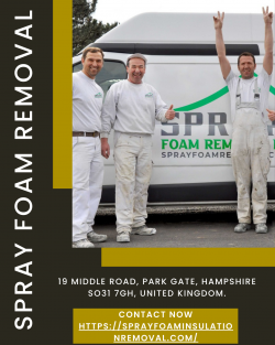 We are the Best Proved spray Foam Insulation removal team in the UK by BBC