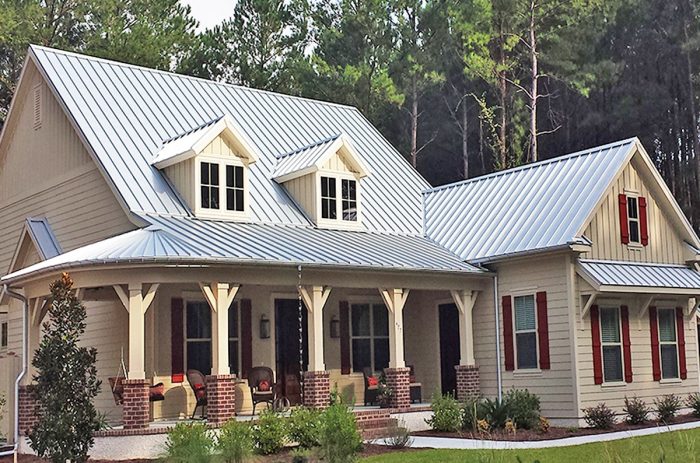 A Most Popular Type Of Metal Roofing.