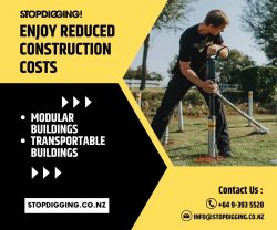 Modular building NZ for Groundscrews as the best solution without any mess
