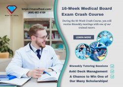 The 16-Week Medical Board Exam Crash Course – Man of Heal
