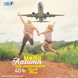 Hello Autumn Flight Sale on Ticketchanges
