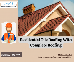 Residential Tile Roofing With Complete Roofing
