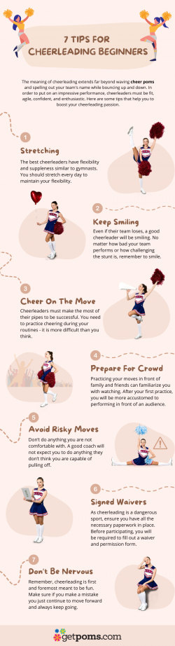 7 Tips for Cheerleading Beginners